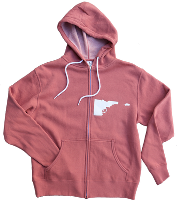 Idaho Tree-Gun Zip Sweatshirt